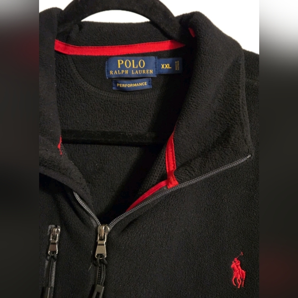 Ralph Lauren Polo PREFORMANCE Fleece Jacket Men's Size XXL (EUC) - Picture 5 of 10